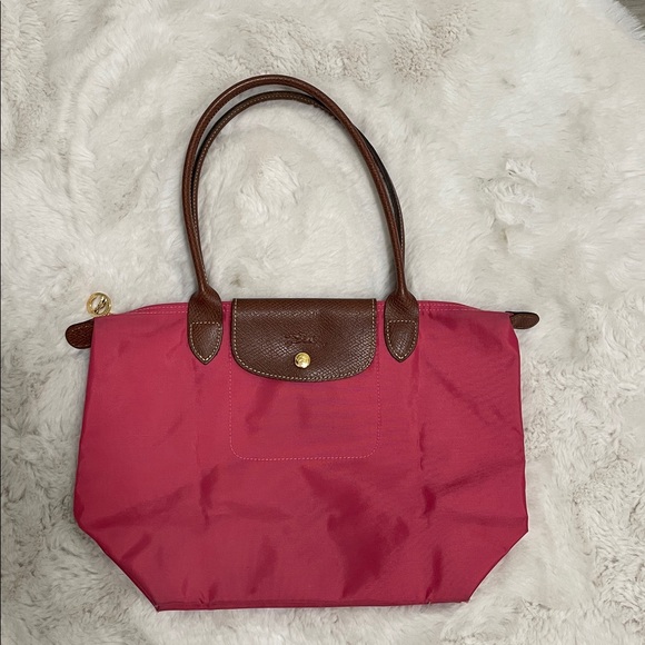 Longchamp Le Pilage MD tote - malabar pink - Picture 1 of 14